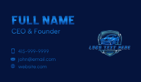 Automotive Car Detailing Business Card Design