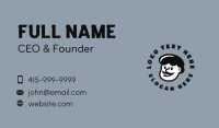 Mustache Retro Man  Business Card