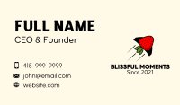 Rocket Strawberry Fruit  Business Card