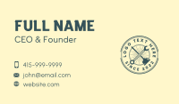 Maintenance Crew Business Card example 4