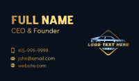 Car Detailing Maintenance Business Card