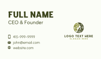 Natural Organic Garden Business Card