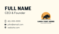 Moon Bull Ranch  Business Card