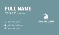 Bunny Rabbit Tooth Business Card Design