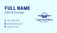 Blue Wings Business Card example 3
