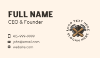 Hammer Shield Repair Business Card