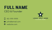 Caddie Business Card example 3