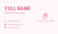 Mental Therapy Wellness Business Card