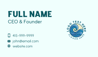 Coastal Ocean Waves Business Card