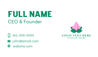 Lotus Petals Garden  Business Card