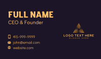 Pyramid Triangle Consulting Business Card