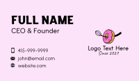 Donut Baking Whisk  Business Card