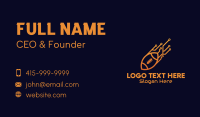 Rugby Ball Tech Business Card