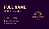 Wings Crown Hotel Business Card