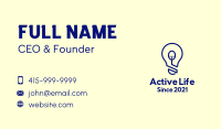 Brainstorm Business Card example 2