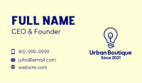 Brainstorm Business Card example 2