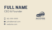 Limousine Auto Car Business Card Image Preview