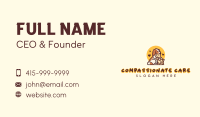 Dog Cat Hug Care Business Card Image Preview