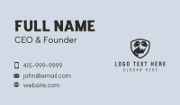 Rhino Boxing Emblem  Business Card