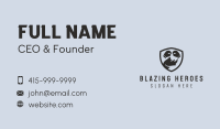 Rhino Boxing Emblem  Business Card Image Preview