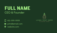 Organic Kombucha Bottle Business Card