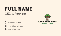 Sustainable Eco Tree Business Card Design