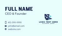 Cyber Laptop Technology Business Card