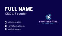 Gaming Skull Character Business Card