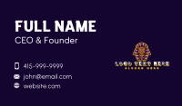 Egyptian Deity God Business Card Design