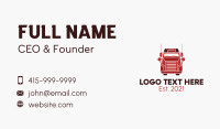 Truck Delivery Express  Business Card Design
