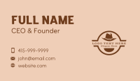 West Business Card example 3