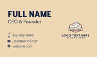 Veterinary Dog Kennel Business Card