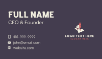 Spirit Ghost Torch Business Card