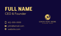Swoosh Business Card example 1