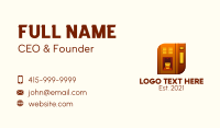 Cafeine Business Card example 2