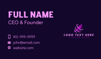 Active Business Card example 1