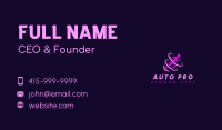 Body Business Card example 3