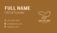 Coffee Bean Business Card example 4