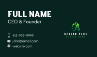 Human Leaves Wellness Business Card Image Preview