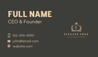 Elegant Boutique Lettermark Business Card Image Preview