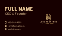 Premium Media  Letter H Business Card