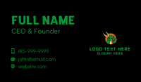 Online Game Business Card example 1