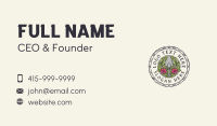 Gardening Trowel Landscaping Business Card Design