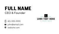 Simple Generic Business Business Card