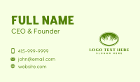 Nature Plant Grass Business Card