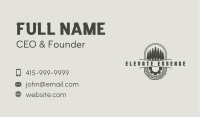 Pine Tree Woodwork Business Card