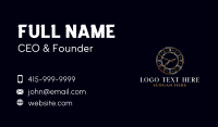 Luxury Watch Time Business Card