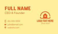 Burger Buns Business Card example 1