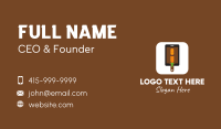 Cuisine Business Card example 2