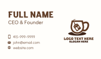 Teabag House Business Card Design